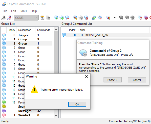 Kombinierte Spracherkennung